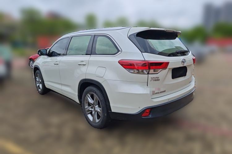 Used Toyota Highlander 2018 2.0T Four-Wheel Drive Luxury Version 7 Seats China VI Standard Rear Left 45 Deg