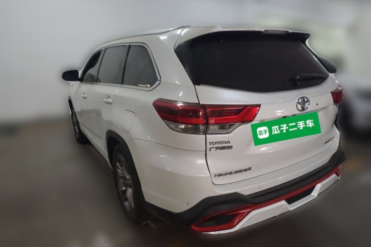 Used Toyota Highlander 2018 2.0T Four-Wheel Drive Prestige Version 7 Seats China VI Standard Rear Left 45 Deg