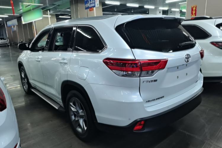 Used Toyota Highlander 2018 2.0T Four-Wheel Drive Luxury Version 7 Seats China VI Standard Rear Left 45 Deg