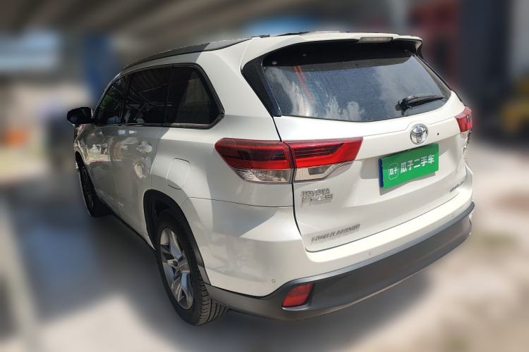Used Toyota Highlander 2018 2.0T Four-Wheel Drive Prestige Version 7 Seats China VI Standard Rear Left 45 Deg