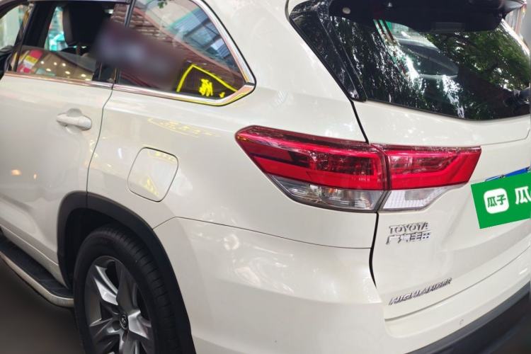 Used Toyota Highlander 2018 2.0T Four-Wheel Drive Prestige Version 7 Seats China VI Standard Rear Left 45 Deg