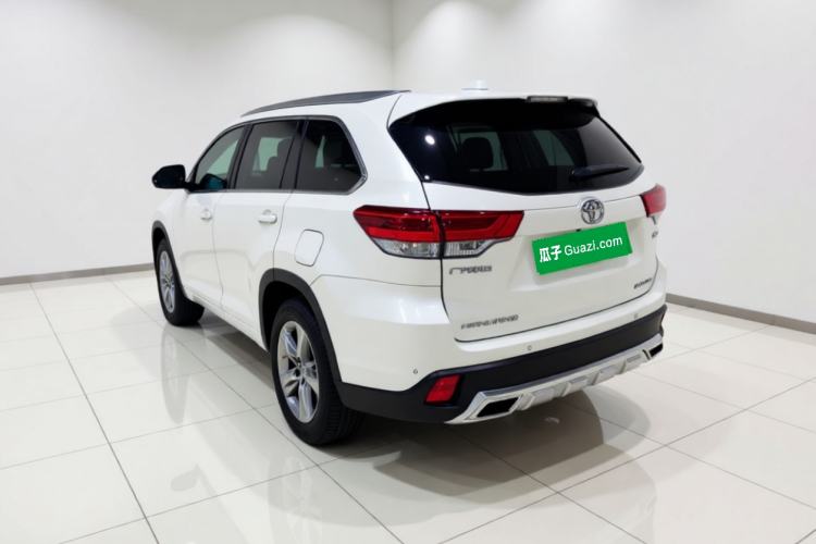 Used Toyota Highlander 2018 2.0T Four-Wheel Drive Luxury Version 7 Seats China VI Standard Rear Left 45 Deg