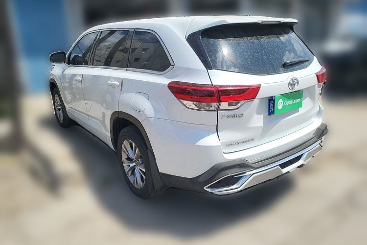 Used Toyota Highlander 2018 2.0T Two-Wheel Drive Elite Version 5 Seats China VI Standard Rear Left 45 Deg