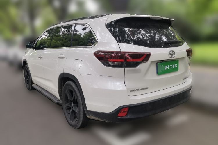 Used Toyota Highlander 2018 2.0T Four-Wheel Drive Knight Edition 7 Seats China VI Standard Rear Left 45 Deg