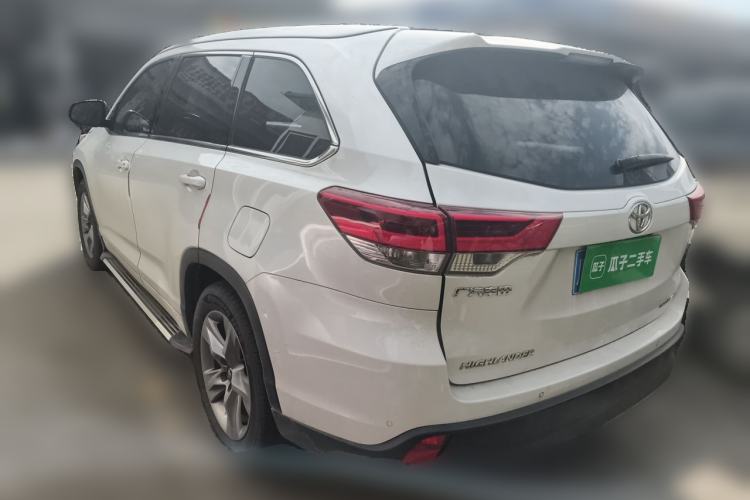 Used Toyota Highlander 2018 2.0T Four-Wheel Drive Luxury Version 7 Seats China VI Standard Rear Left 45 Deg