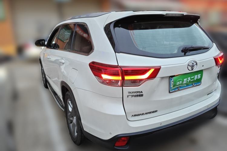 Used Toyota Highlander 2018 2.0T Four-Wheel Drive Supreme Edition 7-Seater China VI Rear Left 45 Deg