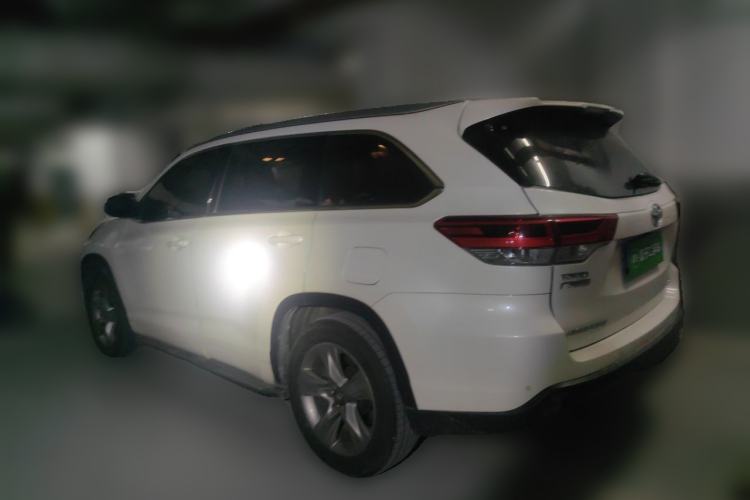 Used Toyota Highlander 2018 2.0T Four-Wheel Drive Prestige Version 7 Seats China VI Standard Rear Left 45 Deg