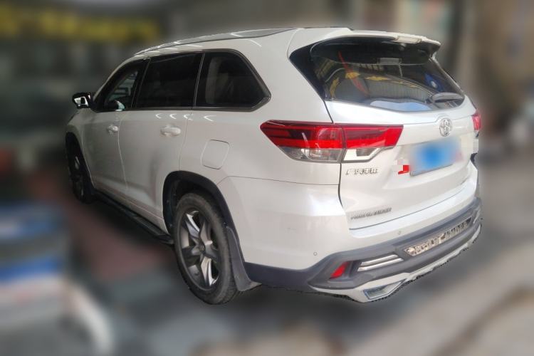 Used Toyota Highlander 2018 2.0T Four-Wheel Drive Luxury Version 7 Seats China VI Standard Rear Left 45 Deg