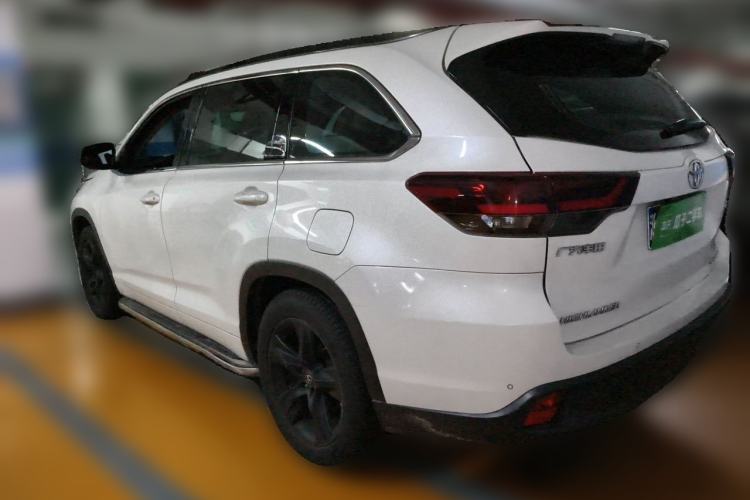 Used Toyota Highlander 2018 2.0T Four-Wheel Drive Knight Edition 7 Seats China VI Standard Rear Left 45 Deg