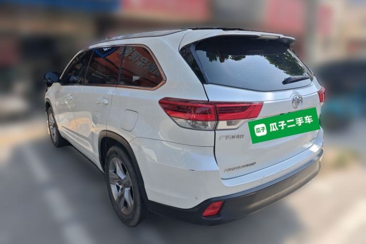 Used Toyota Highlander 2018 2.0T Four-Wheel Drive Luxury Version 7 Seats China VI Standard Rear Left 45 Deg