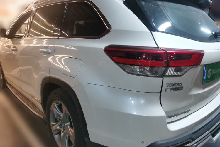Used Toyota Highlander 2018 2.0T Four-Wheel Drive Ultimate Edition 7-Seater Emission Standard China V Rear Left 45 Deg