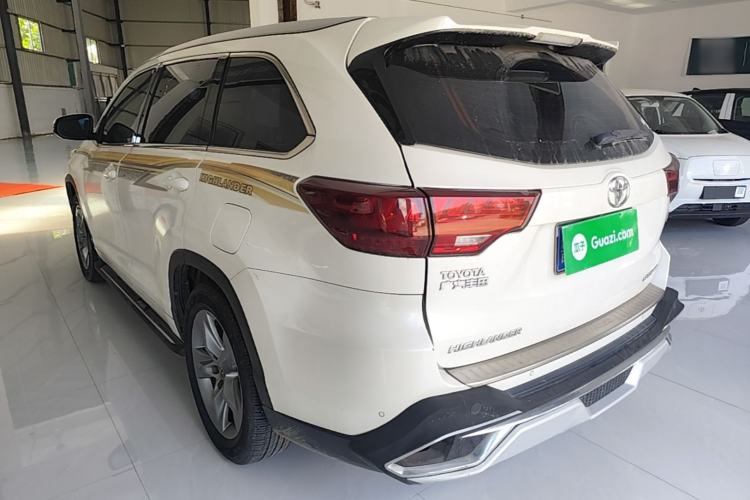Used Toyota Highlander 2018 2.0T Four-Wheel Drive Luxury Version 7 Seats China VI Standard Rear Left 45 Deg