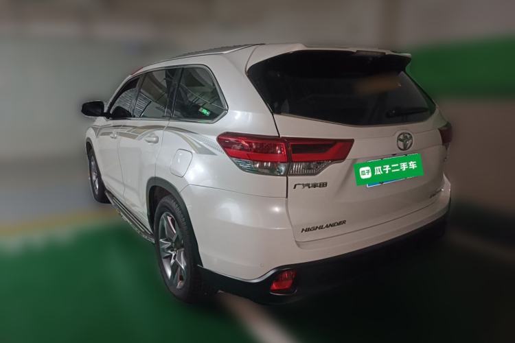 Used Toyota Highlander 2018 2.0T Four-Wheel Drive Luxury Version 7 Seats China VI Standard Rear Left 45 Deg
