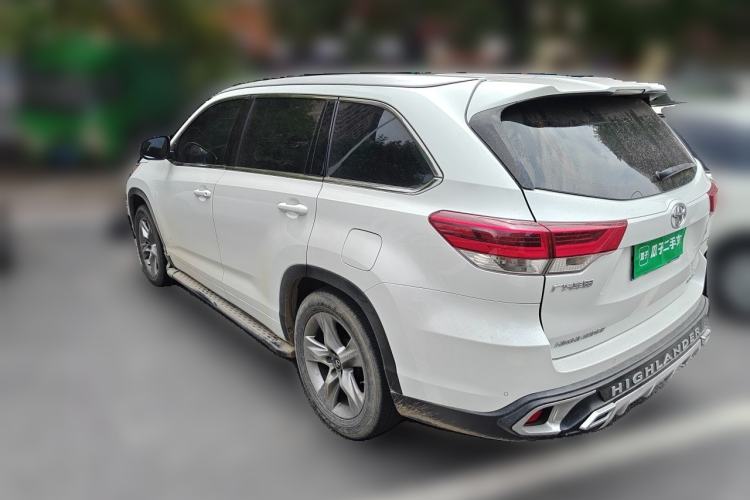 Used Toyota Highlander 2018 2.0T Four-Wheel Drive Prestige Version 7 Seats China VI Standard Rear Left 45 Deg