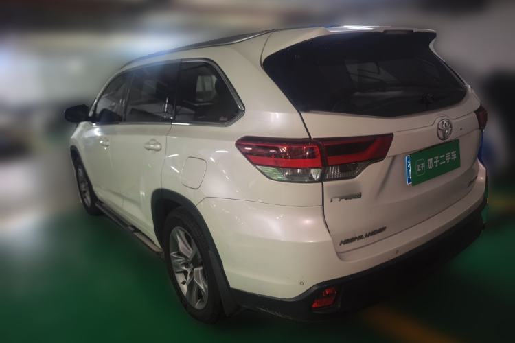 Used Toyota Highlander 2018 2.0T Four-Wheel Drive Supreme Edition 7-Seater China VI Rear Left 45 Deg