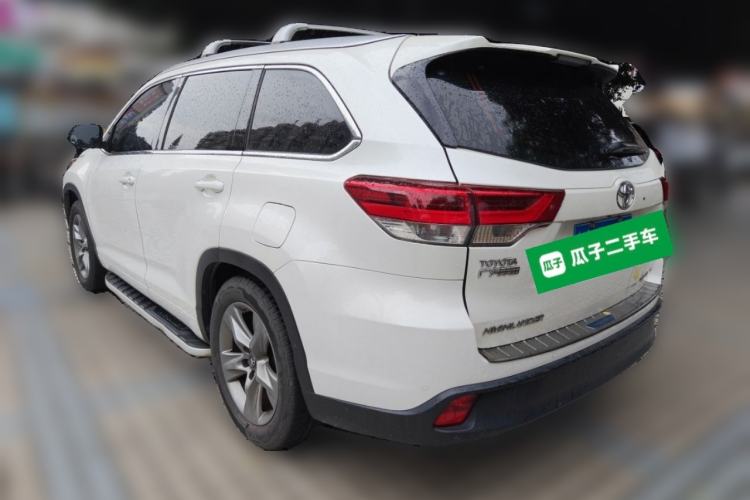 Used Toyota Highlander 2018 2.0T Four-Wheel Drive Prestige Version 7 Seats China VI Standard Rear Left 45 Deg