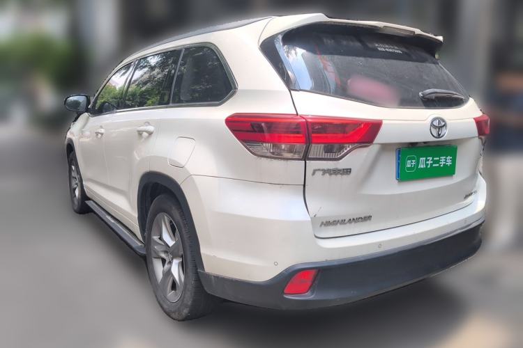 Used Toyota Highlander 2018 2.0T Four-Wheel Drive Luxury Version 7 Seats China VI Standard Rear Left 45 Deg
