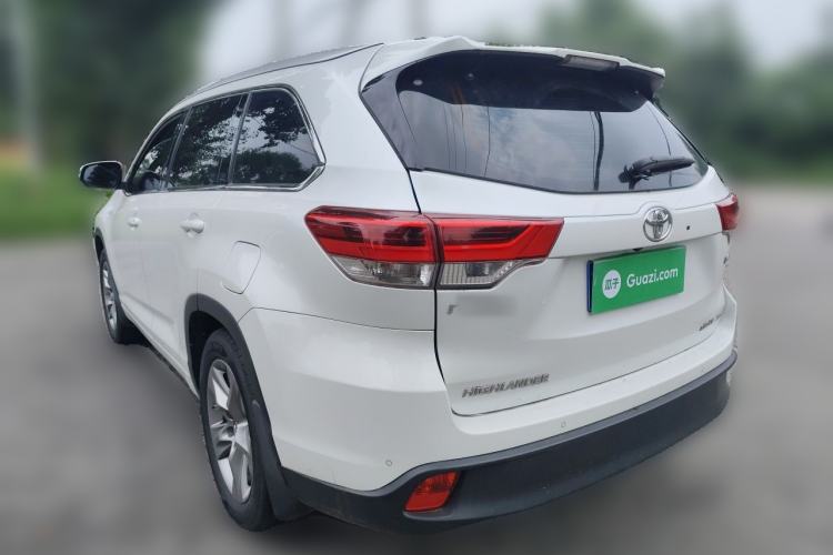 Used Toyota Highlander 2018 2.0T Four-Wheel Drive Prestige Version 7 Seats China VI Standard Rear Left 45 Deg