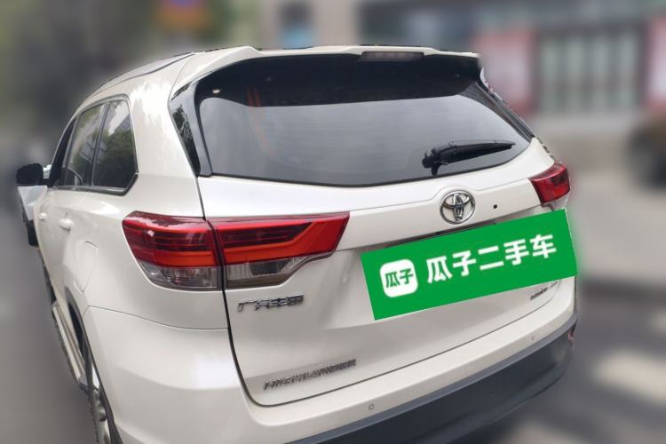 Used Toyota Highlander 2018 2.0T Four-Wheel Drive Prestige Version 7 Seats China VI Standard Rear Left 45 Deg