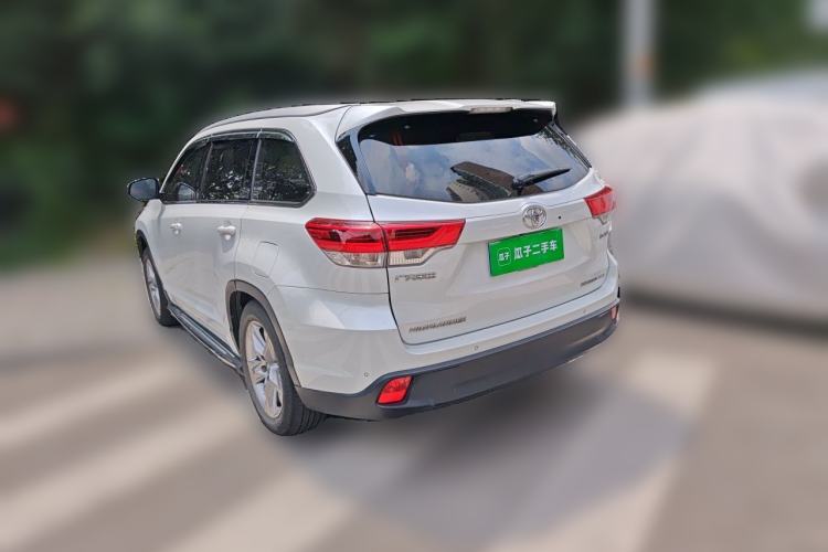 Used Toyota Highlander 2018 2.0T Four-Wheel Drive Supreme Edition 7-Seater China VI Rear Left 45 Deg