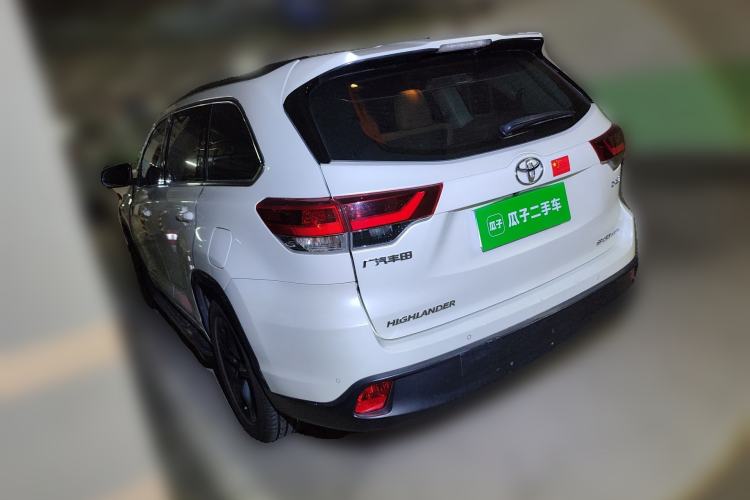 Used Toyota Highlander 2018 2.0T Four-Wheel Drive Knight Edition 7 Seats China VI Standard Rear Left 45 Deg