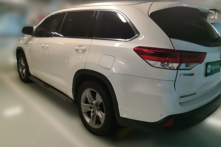 Used Toyota Highlander 2018 2.0T Four-Wheel Drive Luxury Version 7 Seats China VI Standard Rear Left 45 Deg