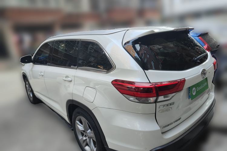 Used Toyota Highlander 2018 2.0T Four-Wheel Drive Prestige Version 7 Seats China VI Standard Rear Left 45 Deg
