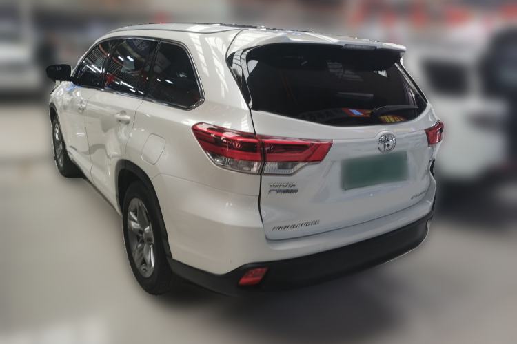 Used Toyota Highlander 2018 2.0T Four-Wheel Drive Luxury Edition 7 Seats China V Emission Standard Rear Left 45 Deg