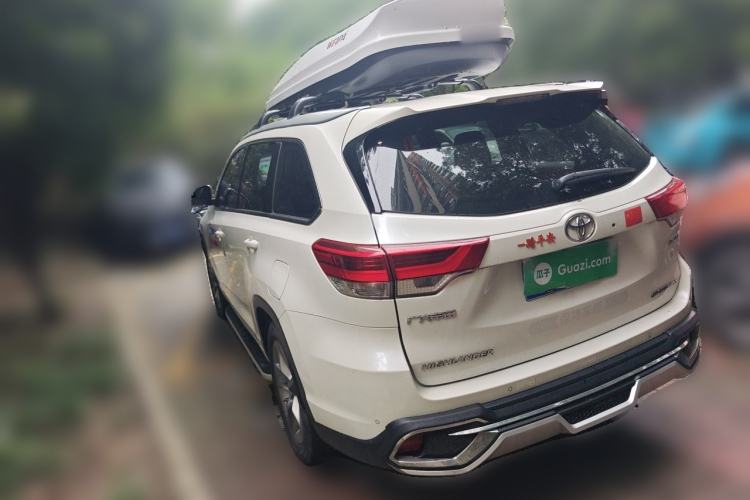 Used Toyota Highlander 2018 2.0T Four-Wheel Drive Prestige Version 7 Seats China VI Standard Rear Left 45 Deg