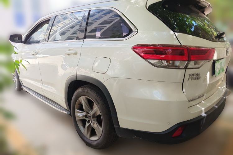Used Toyota Highlander 2018 2.0T Four-Wheel Drive Prestige Version 7 Seats China VI Standard Rear Left 45 Deg