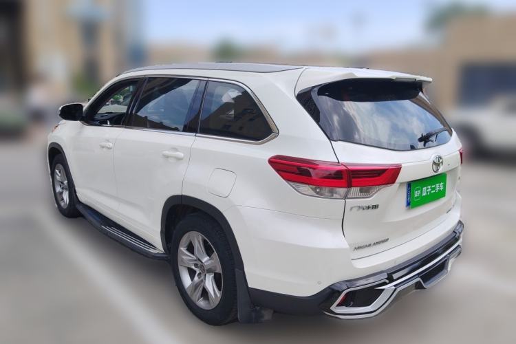 Used Toyota Highlander 2018 2.0T Four-Wheel Drive Prestige Version 7 Seats China VI Standard Rear Left 45 Deg