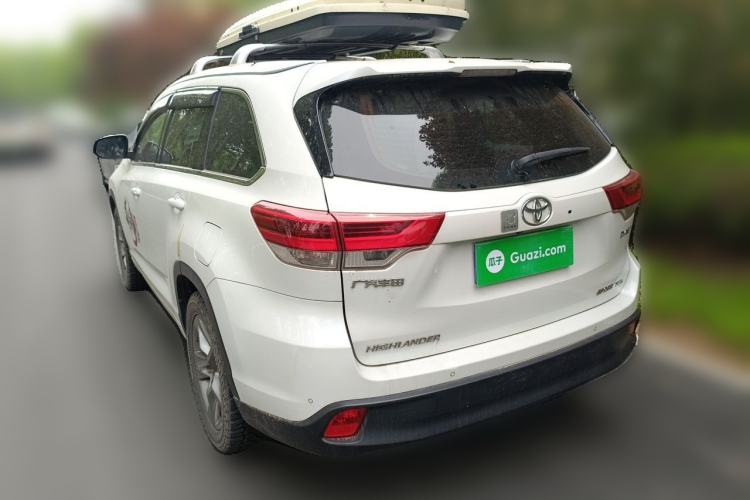 Used Toyota Highlander 2018 2.0T Four-Wheel Drive Prestige Version 7 Seats China VI Standard Rear Left 45 Deg