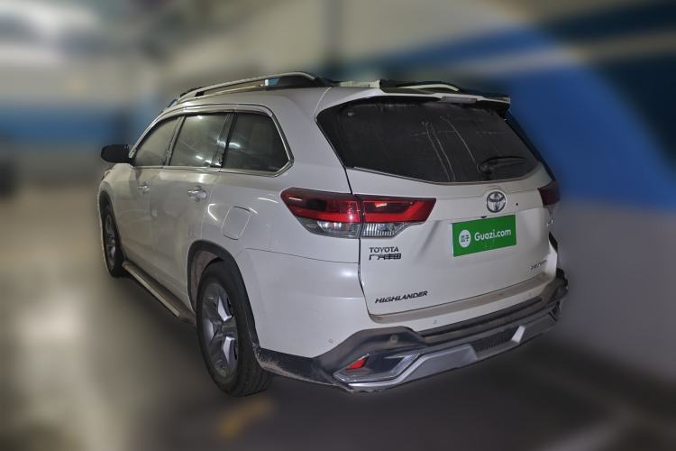 Used Toyota Highlander 2018 2.0T Four-Wheel Drive Prestige Version 7 Seats China V Emission Standard Rear Left 45 Deg