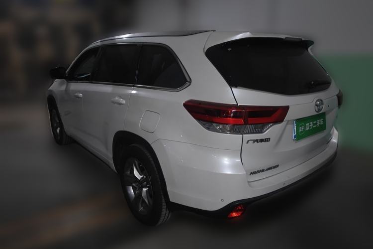Used Toyota Highlander 2018 2.0T Four-Wheel Drive Prestige Version 7 Seats China VI Standard Rear Left 45 Deg
