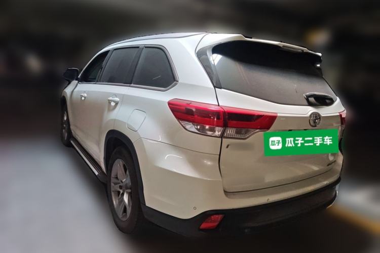 Used Toyota Highlander 2018 2.0T Four-Wheel Drive Luxury Version 7 Seats China VI Standard Rear Left 45 Deg