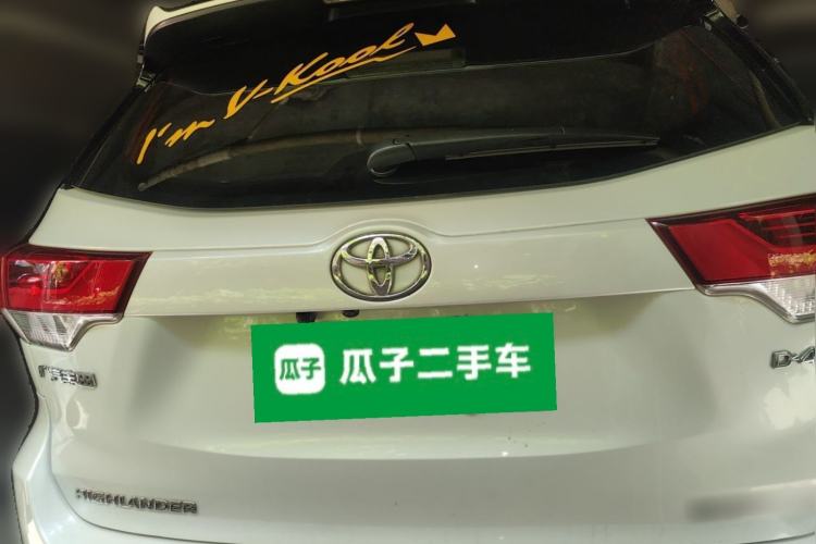 Used Toyota Highlander 2018 2.0T Four-Wheel Drive Luxury Edition 7 Seats China V Emission Standard Rear
