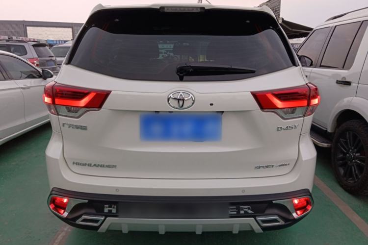 Used Toyota Highlander 2018 2.0T Four-Wheel Drive Prestige Version 7 Seats China VI Standard Rear