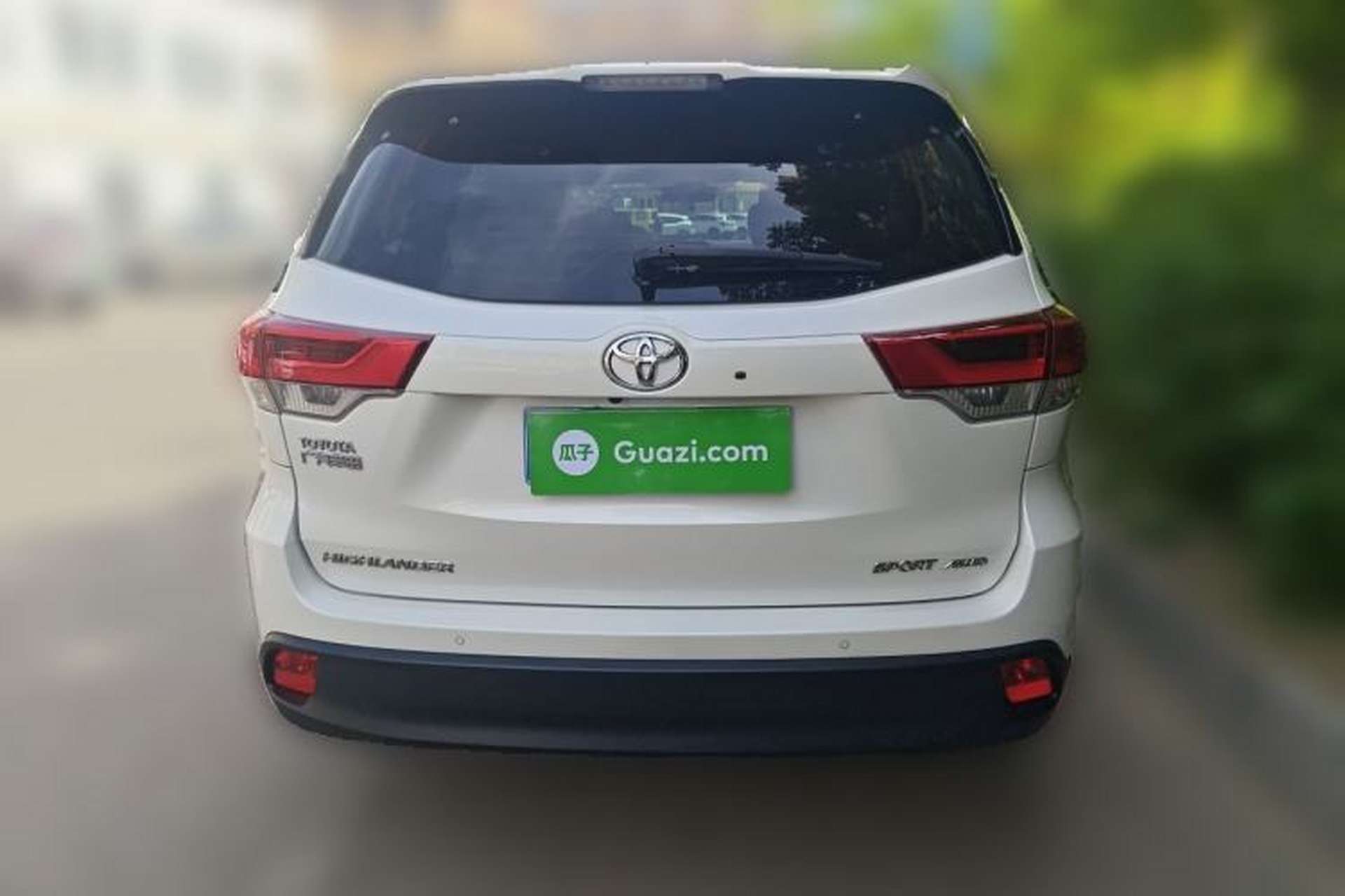 Used Toyota Highlander 2018 2.0T Four-Wheel Drive Prestige Version 7 Seats China V Emission Standard Rear