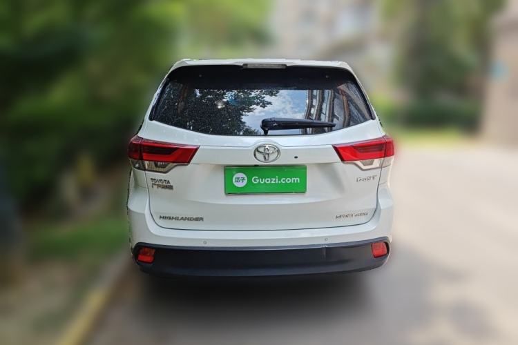 Used Toyota Highlander 2018 2.0T Four-Wheel Drive Prestige Version 7 Seats China V Emission Standard Rear