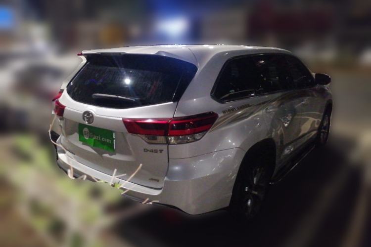 Used Toyota Highlander 2018 2.0T Four-Wheel Drive Elite Edition 7 Seats China VI Standard Rear Right 45 Deg