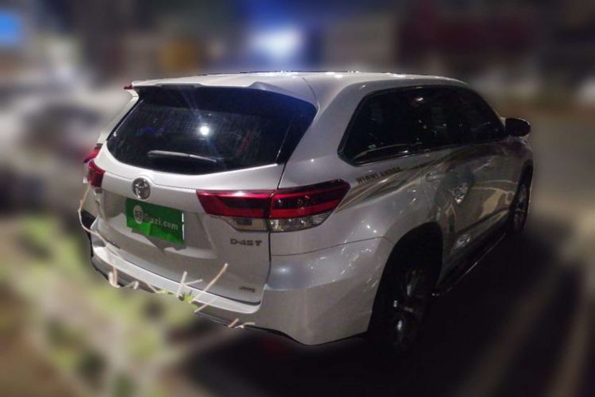 Used Toyota Highlander 2018 2.0T Four-Wheel Drive Elite Edition 7 Seats China VI Standard Rear Right 45 Deg