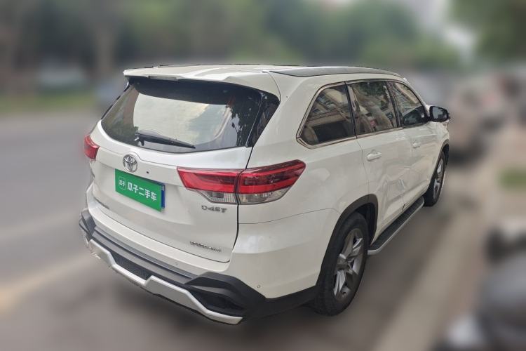 Used Toyota Highlander 2018 2.0T Four-Wheel Drive Prestige Version 7 Seats China VI Standard Rear Right 45 Deg
