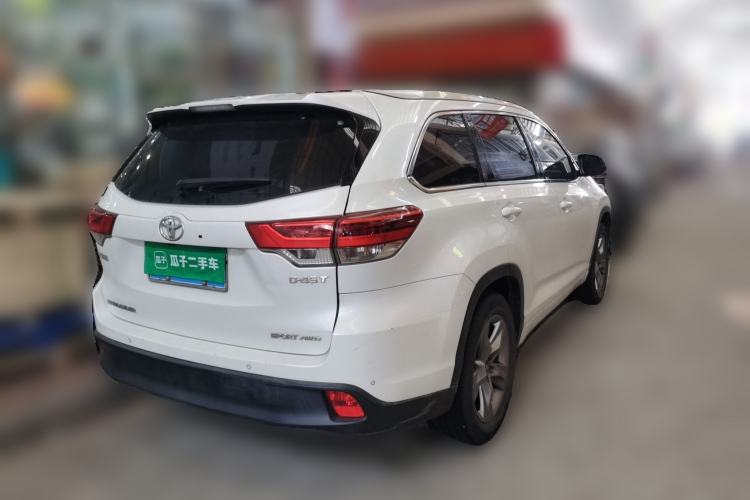 Used Toyota Highlander 2018 2.0T Four-Wheel Drive Prestige Version 7 Seats China VI Standard Rear Right 45 Deg