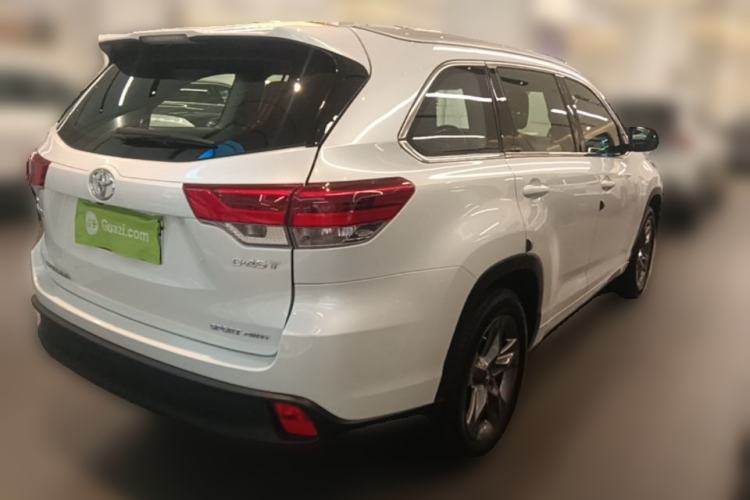 Used Toyota Highlander 2018 2.0T Four-Wheel Drive Luxury Version 7 Seats China VI Standard Rear Right 45 Deg