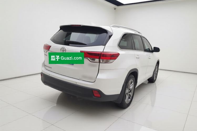 Used Toyota Highlander 2018 2.0T Four-Wheel Drive Prestige Version 7 Seats China VI Standard Rear Right 45 Deg