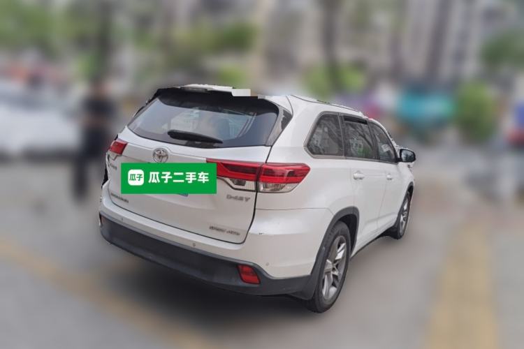 Used Toyota Highlander 2018 2.0T Four-Wheel Drive Prestige Version 7 Seats China VI Standard Rear Right 45 Deg