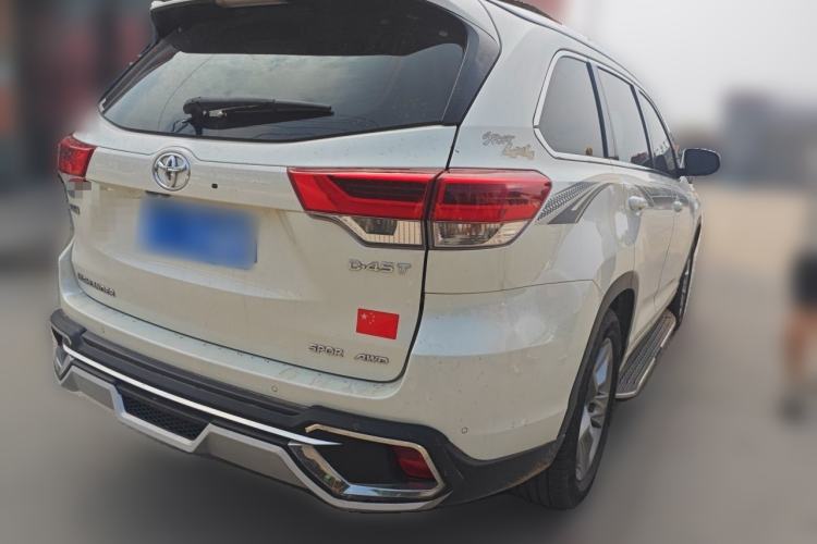 Used Toyota Highlander 2018 2.0T Four-Wheel Drive Prestige Version 7 Seats China VI Standard Rear Right 45 Deg
