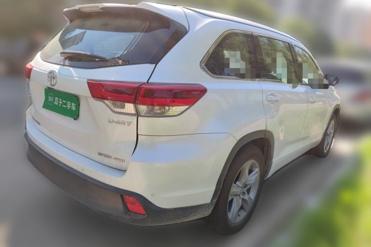 Used Toyota Highlander 2018 2.0T Four-Wheel Drive Luxury Version 7 Seats China VI Standard Rear Right 45 Deg