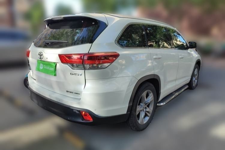 Used Toyota Highlander 2018 2.0T Four-Wheel Drive Prestige Version 7 Seats China VI Standard Rear Right 45 Deg