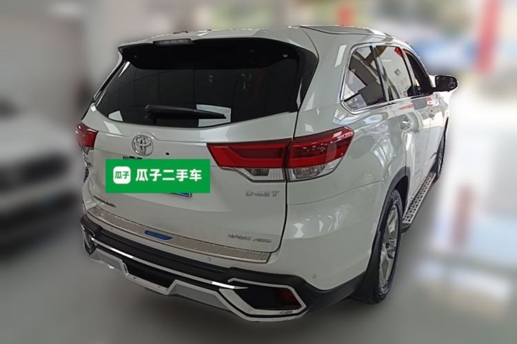 Used Toyota Highlander 2018 2.0T Four-Wheel Drive Prestige Version 7 Seats China VI Standard Rear Right 45 Deg